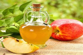 خل التفاح للقشرة