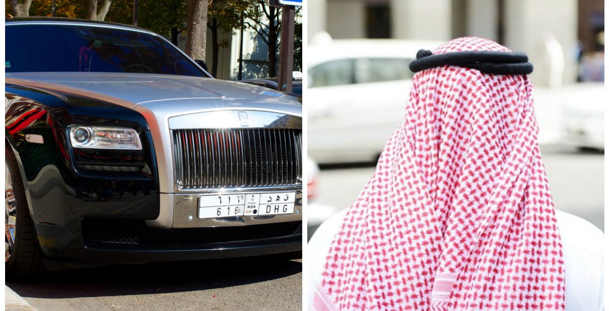 رولز رويس مملوكة من سعودي