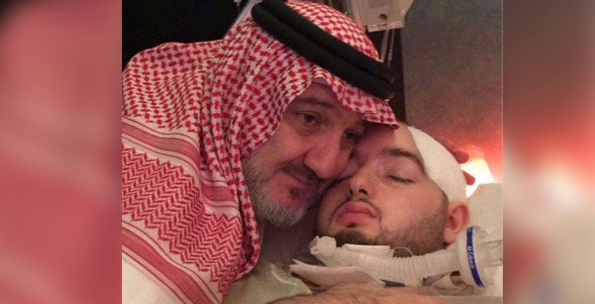 الأمير ونجله في المستشفى