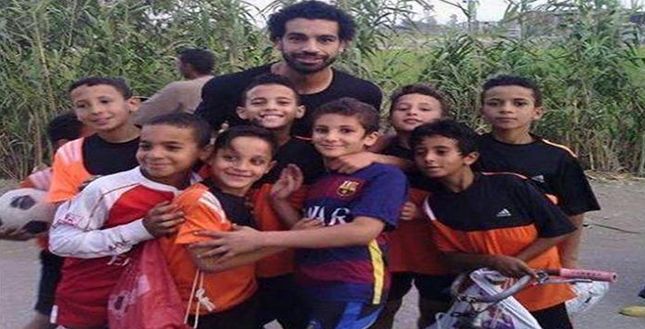 صلاح والاطفال