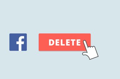 حذف حساب فيس بوك