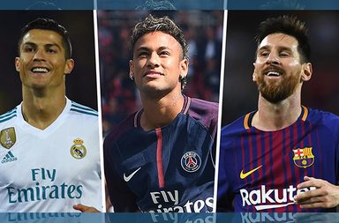 اشهر لاعبي كرة القدم حول العالم