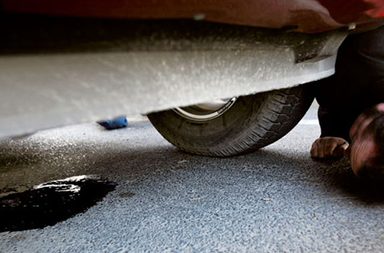 تسريب زبت من المحرك