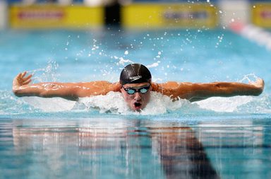 طريقة سباحة الفراشة