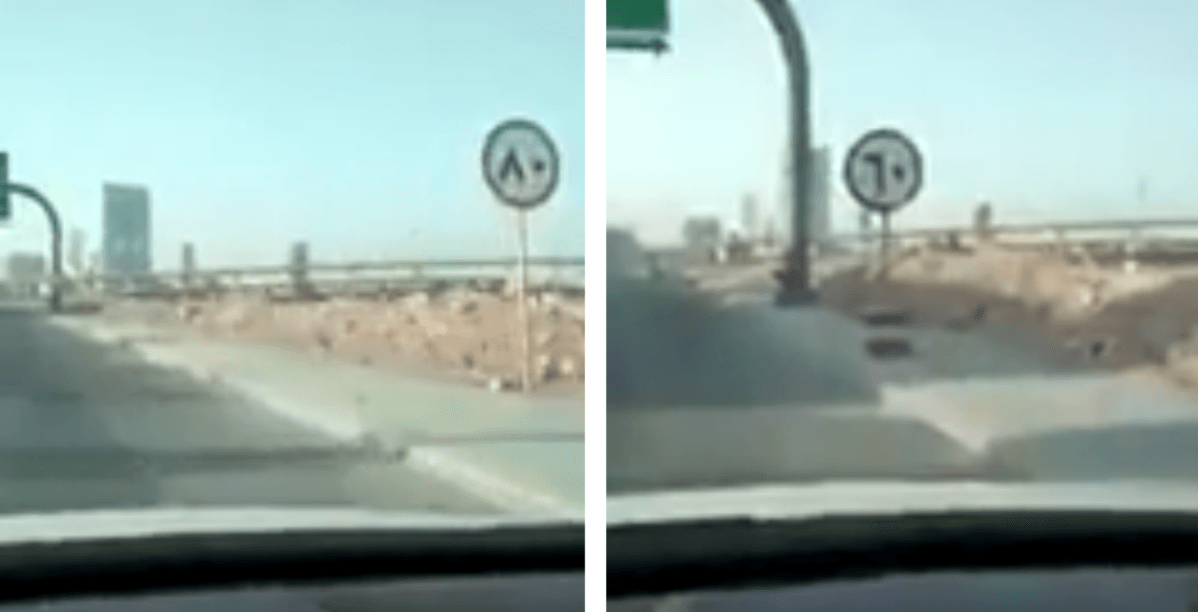 فيديو وضع ساهر بشكل خاطئ في الرياض يسبب المخالفات
