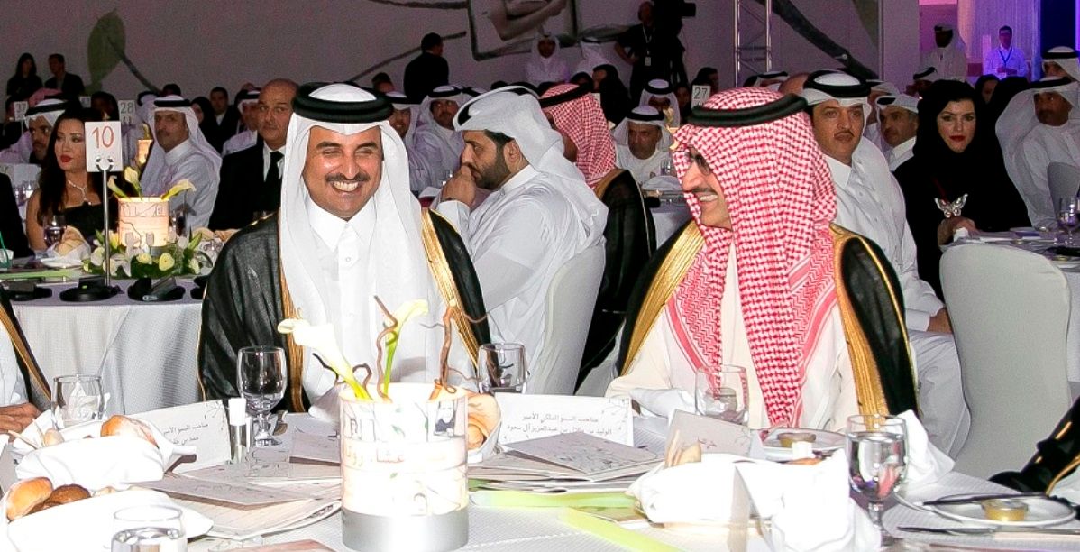 الأمير تميم والوليد بن طلال
