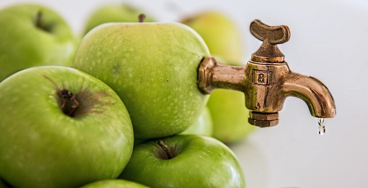 السعرات الحرارية في التفاح الاخضر