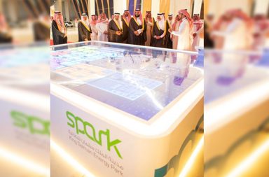 بن سلمان في افتتاح "سبارك"