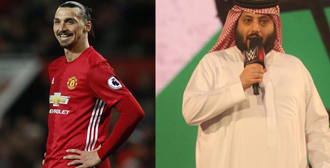 ابراهيموفيتش وتركي ال الشيخ