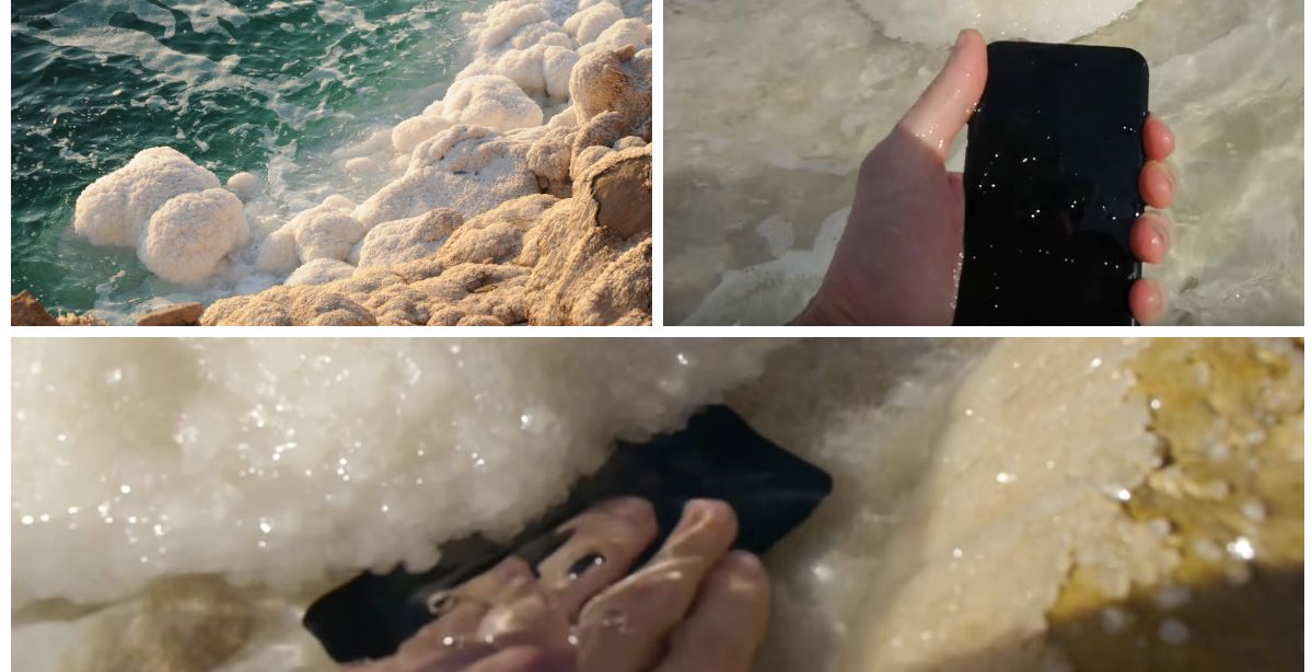 هل يتحمل ايفون 7 مياه البحر الميت