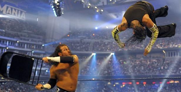 اجمل مباريات في تاريخ المصارعة wwe