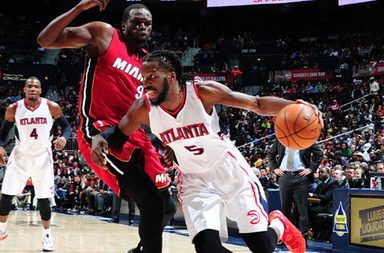 من مباراة اتالانتا هوكس وميامي