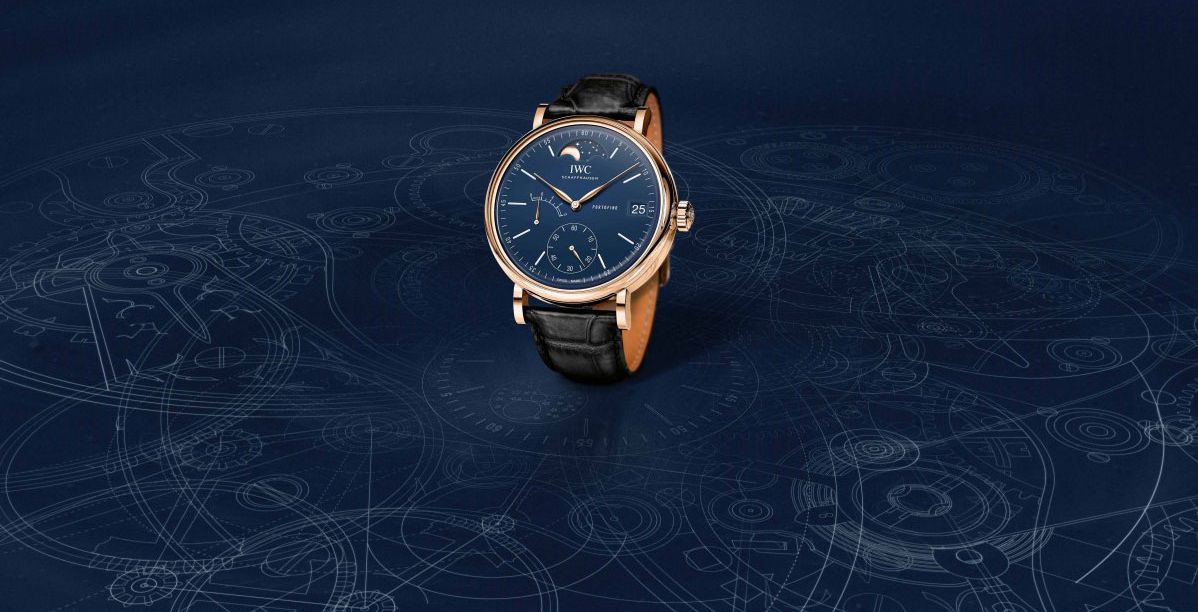 Portofino Hand-Wound Moon Phase