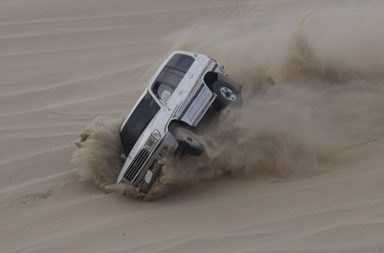 حادث مروع اثناء القيام بالتطعيس