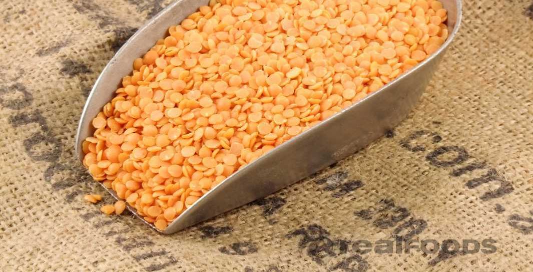 السعرات الحرارية في العدس
