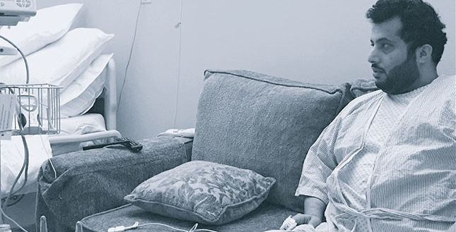 تركي ال الشيخ في المستشفى