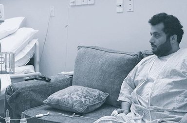 تركي ال الشيخ في المستشفى