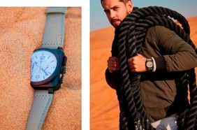 ساعة صلبة من "Bell & Ross"