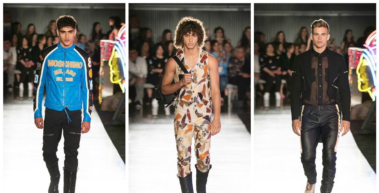 مجموعة Moschino resort 2018 للرجال