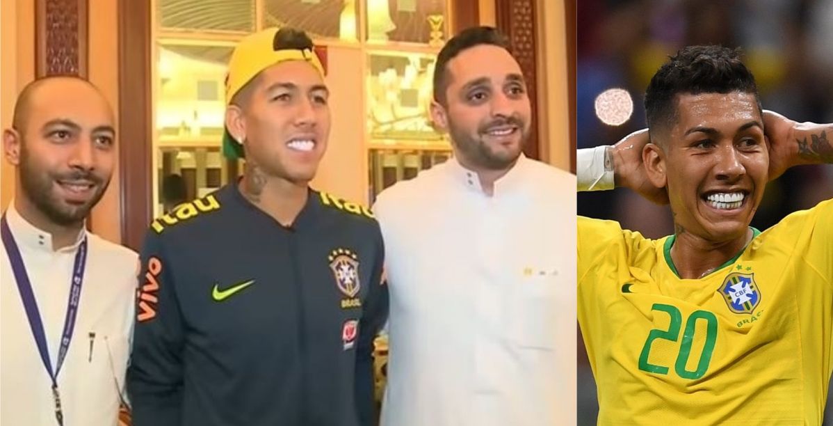 اللاعب فيرمينو في جدة