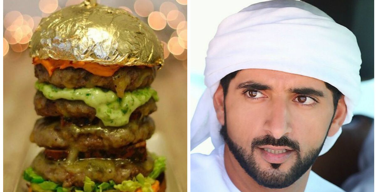 ولي عهد دبي والبرجر المثيرة للجدل