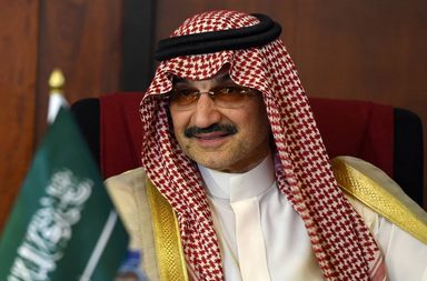 مساعدات مالية من الوليد بن طلال