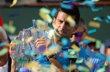 ديوكوفيتش يفوز على فيديرير في دورة انديان ويلز الامريكية