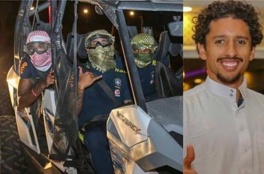 نيمار ورفاقه يقتحمون الصحراء