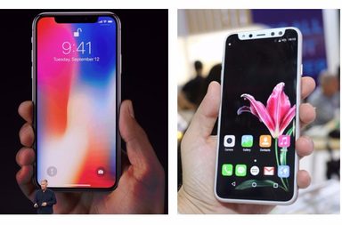 مواصفات النسخة الصينية من ايفون X 