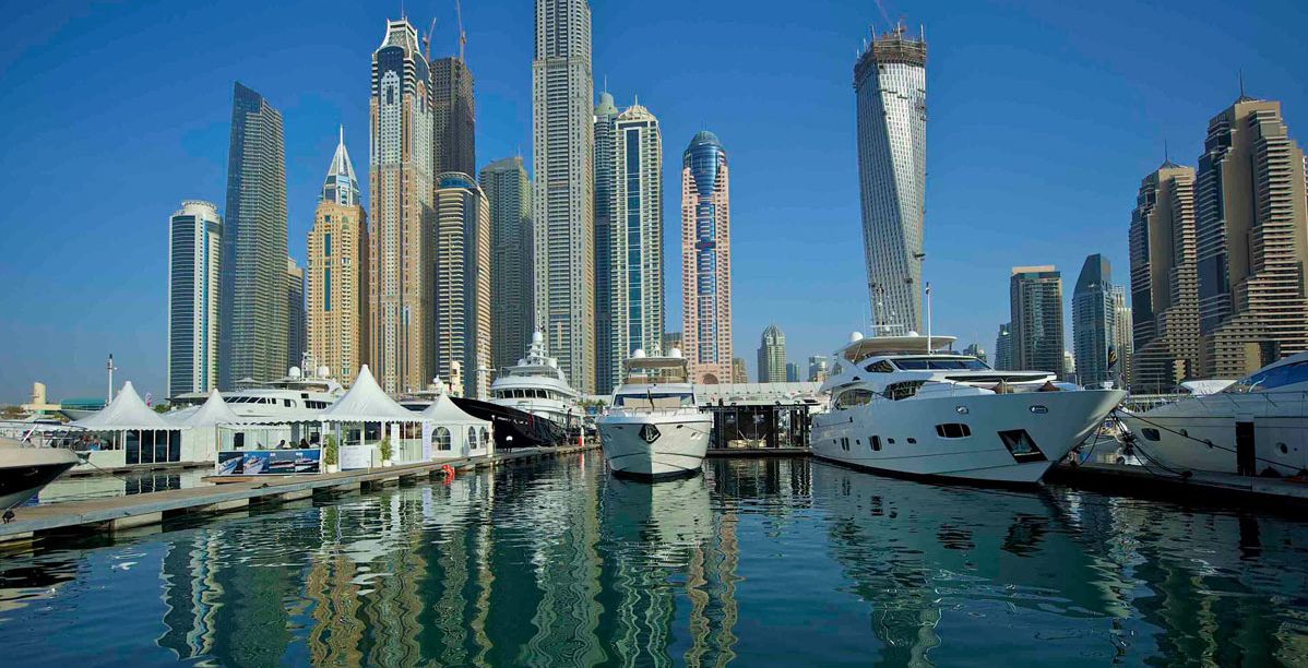 ابرز يخوت في معرض دبي العالمي للقوارب 2017