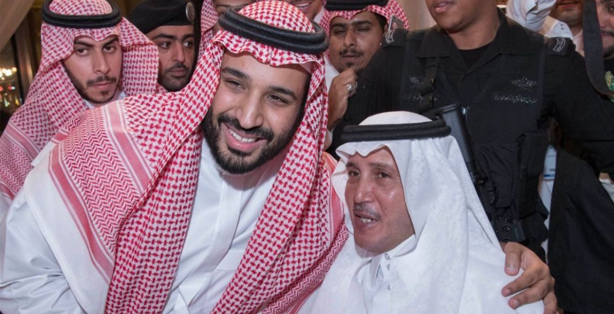محمد بن سلمان في ملتقى مغردون (SPA)