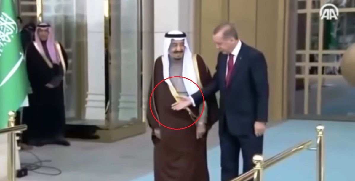 أردوغان والملك سلمان (Anadolu Agency/Youtube)