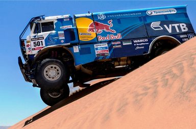 حادث مرعب في رالي روسيا