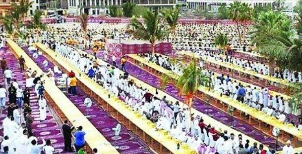 أطول سفرة رمضانية متصلة في جدة
