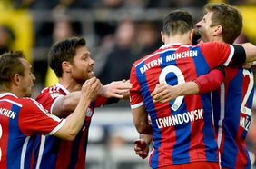 لاعبو فريق بايرن ميونخ