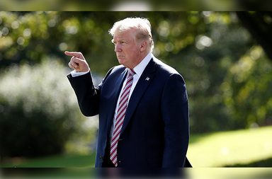 الرئيس دونالد ترامب