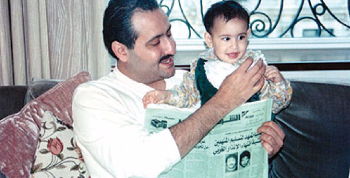 الامير احمد بن سلمان وابنه