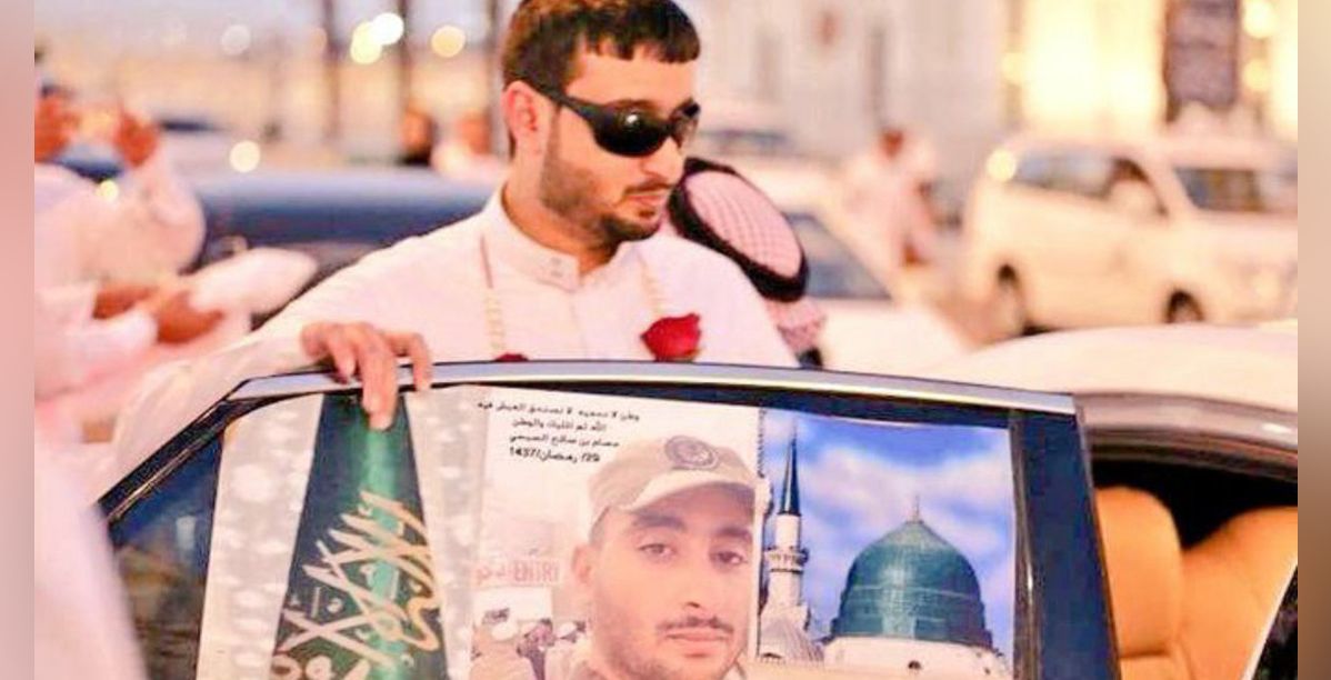 جندي فقد بصره دفاعا عن الوطن