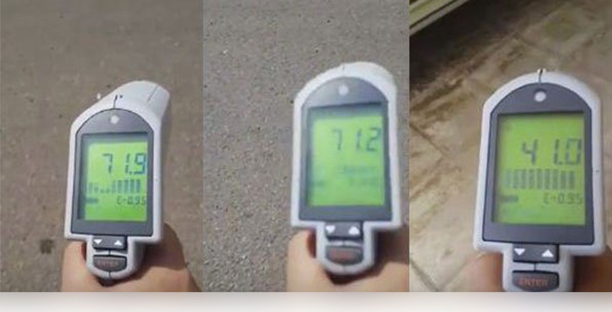 الحرارة المرتفعة في المدينة المنورة