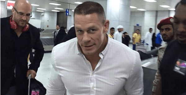 موقف محرج تعرض له جون سينا في جدة
