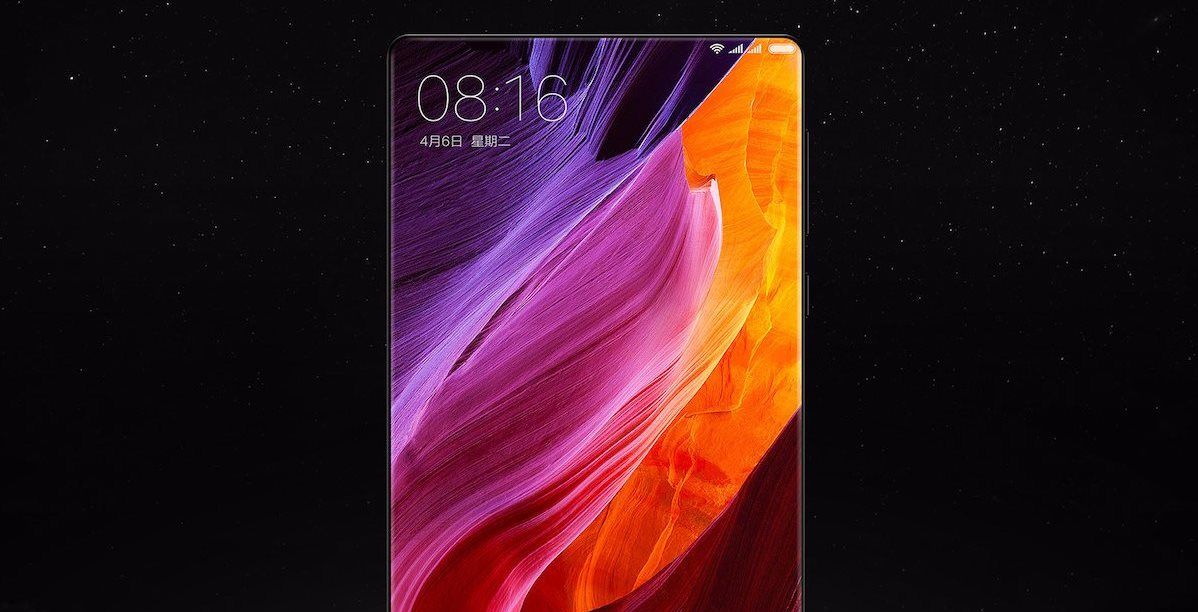 مواصفات هاتف شاومي Mi MIX المقتبسة من ايفون 8