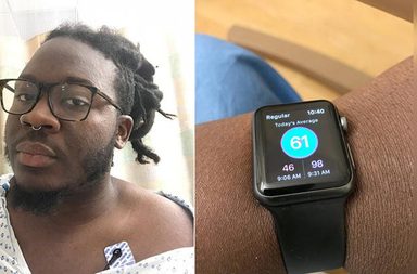 ساعة ابل تنقذ شاب من الموت