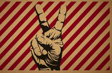 المعنى الحقيقي لعلامة النصر