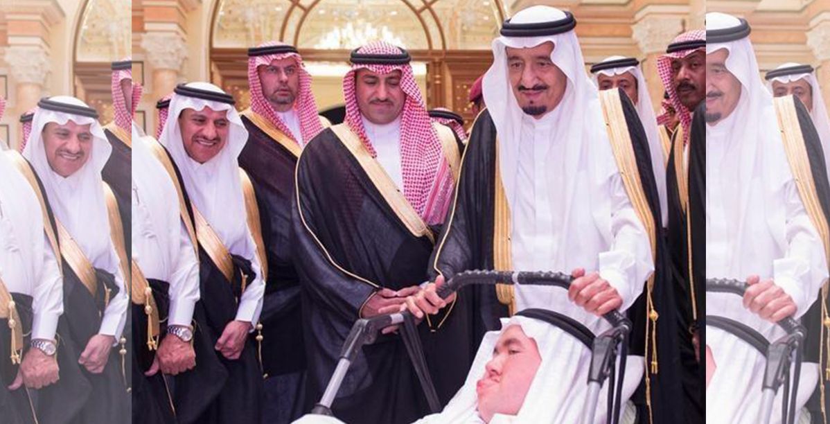 تواضع الملك سلمان بن عبد العزيز