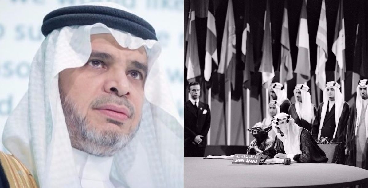 الملك فيصل ووزير التعليم
