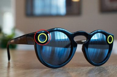 نظارات "سناب" (TheVerge)
