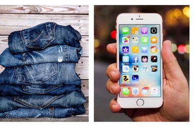 كيف يصبح الجينز كافر للجوال