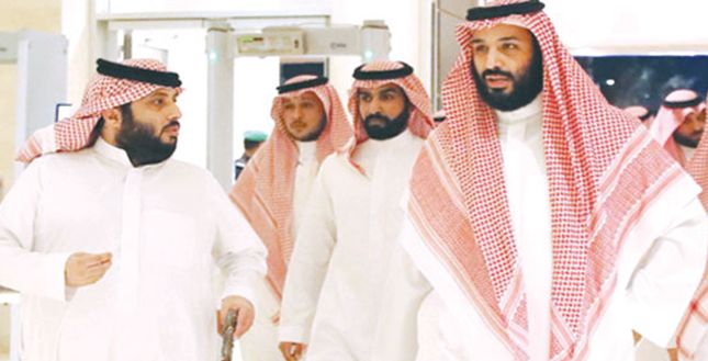 آل الشيخ والامير محمد بن سلمان