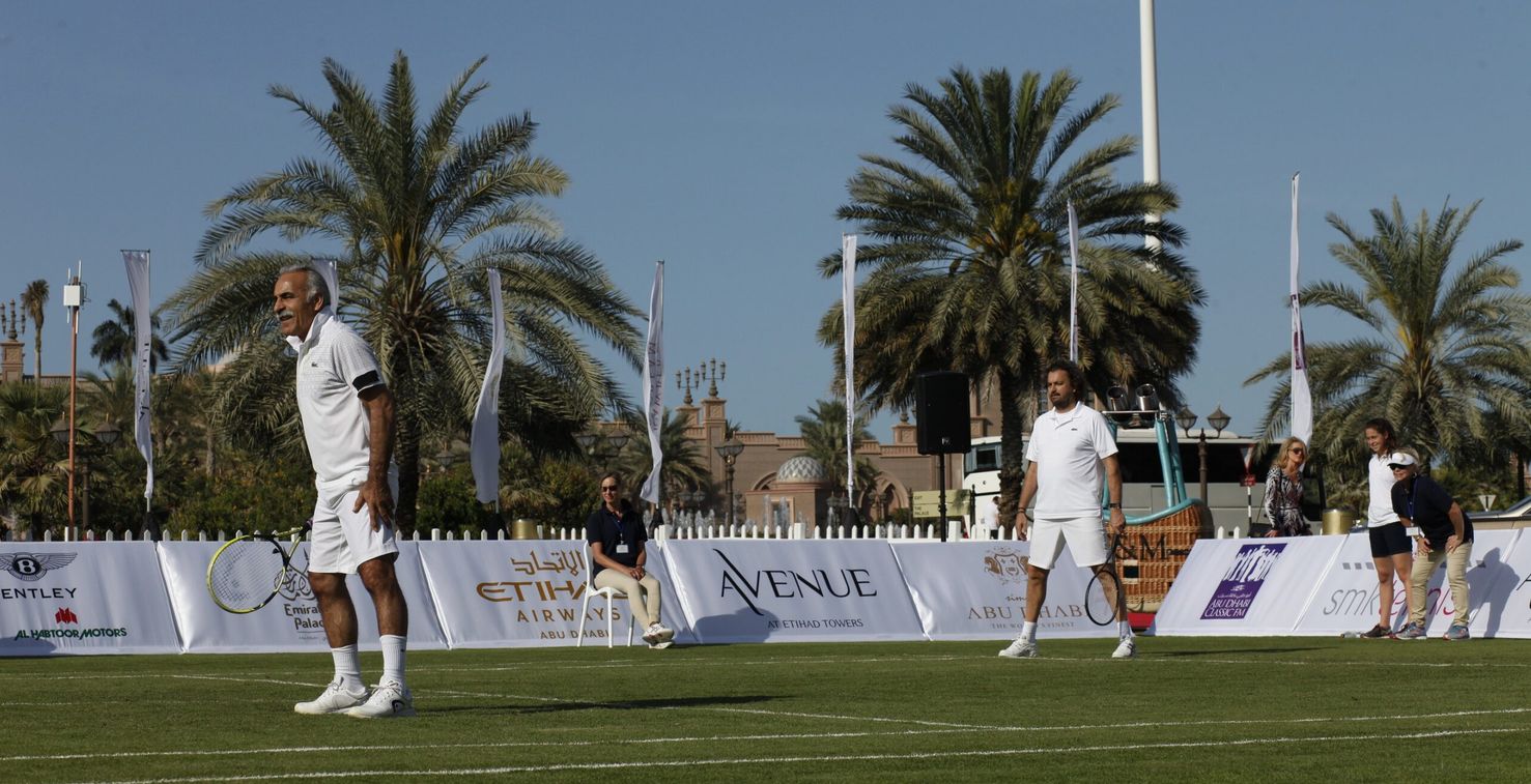 بطولة "تنس آت ذا بالاس 2015" في قصر الإمارات في أبو ظبي
