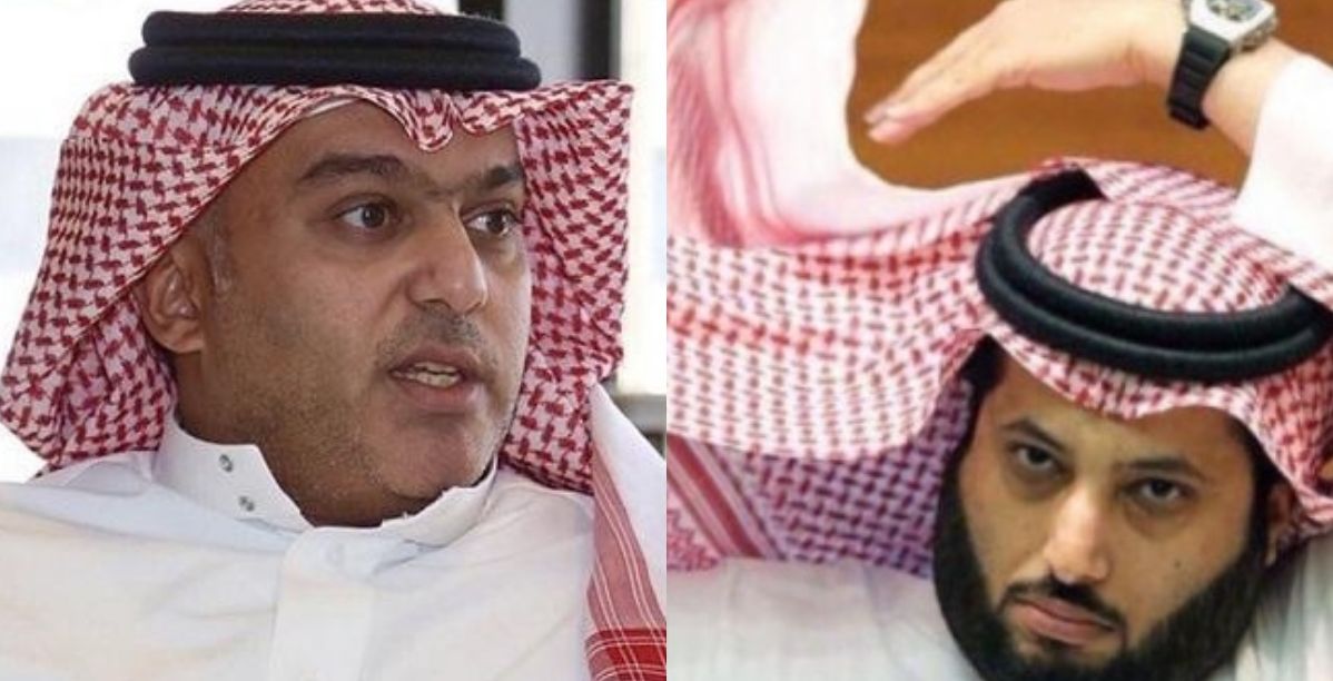 تركي آل الشيخ وسلمان المالك